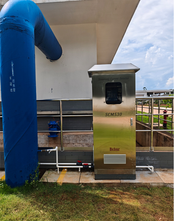 SCM530流動電流儀在廣西玉林某自來水廠中的應(yīng)用